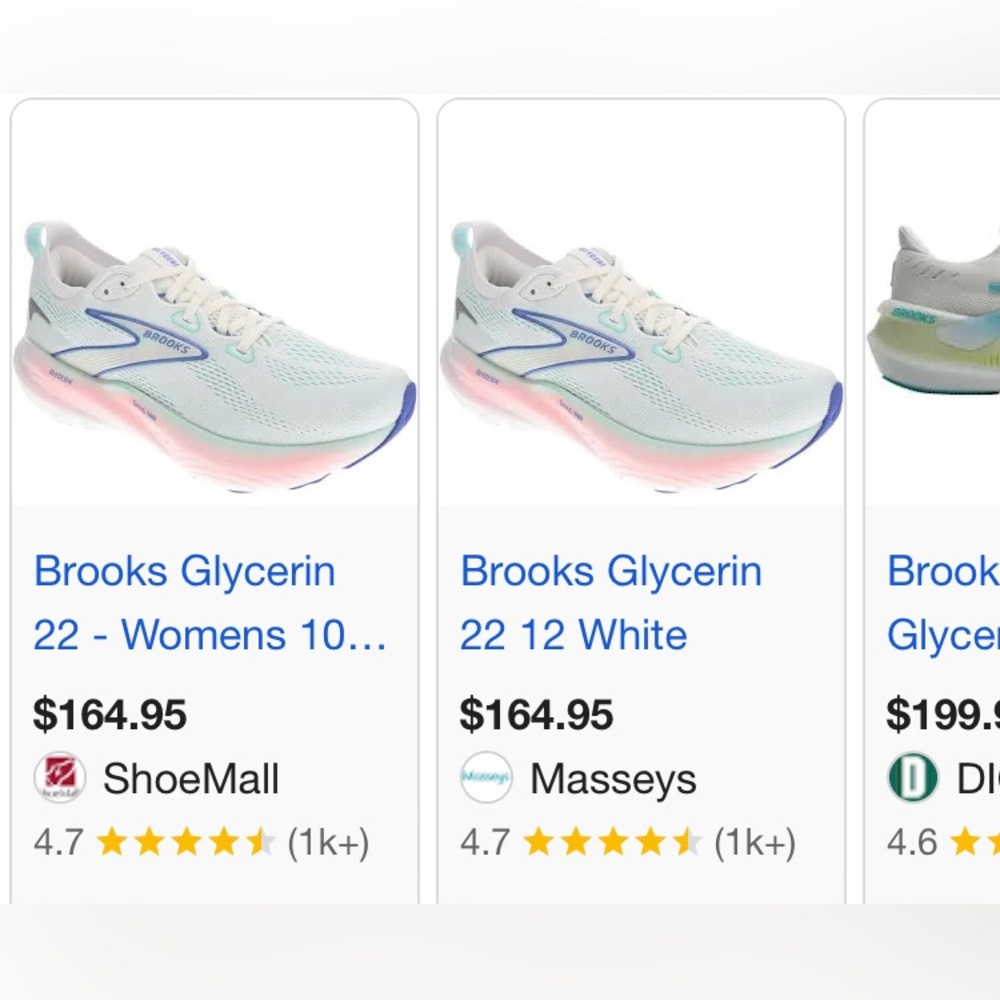 Brooks Glycerin 22 (Women's) Size 9 - Picture 9 of 9